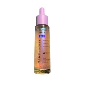Tanologist Self Tan Drops Dark Face Body Streak-Free Customizable Glow 30ml New